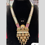 Real Look Golden Pendant Set – Shine with Royal Grace