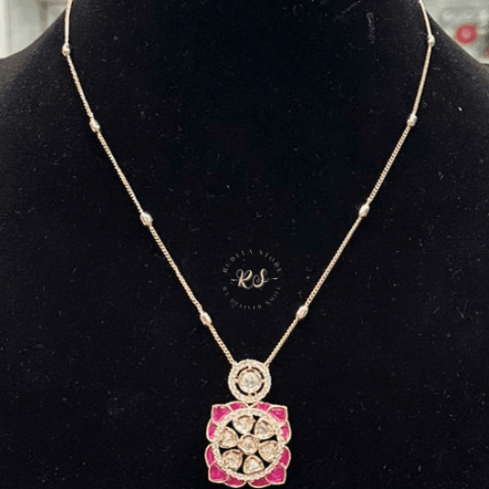 Untitled design (45) Rubela Rubela Mozonite Pendant Set - Image 1