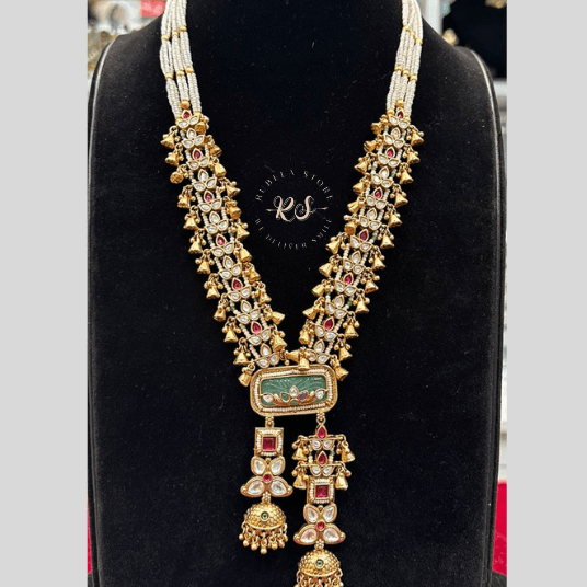 Untitled design Rubela Real Look Golden Heritage Set – A Royal Touch of Tradition - Image 1