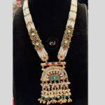 Rubela Shiny Real Look Golden Pendant Set – Everyday Royal Elegance