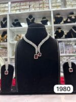 Rubela Glow Royal with Real Look Diamond Ruby Set - Image 2