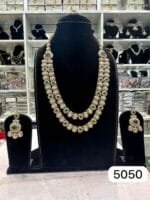 Rubela Elegant Real Look Mozonite Green Toda Set – Rubela Store - Image 2