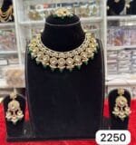 Rubela Real Look Kundan Green Set – Royal Charm by Rubela Store - Image 2