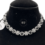 ✨ Real Look AD Silver Double Layer Set – Elegant Shine by Rubela Store ✨