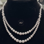 Rubela Real Look AD Silver Set – Elegant Shine for Every Look
