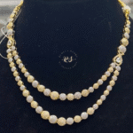 Rubela Real Look Golden Double Layer Set – Grace in Every Shine