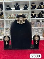 Real Look Mozonite Antique Choker Set – Royal Shine by Rubela Store - Image 2
