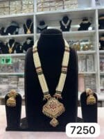 Royal Real Look Long Jadau Set for a Classic Look - Image 2