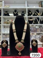 Real Look Jadau Long Set Royal Traditional Beauty - Image 2