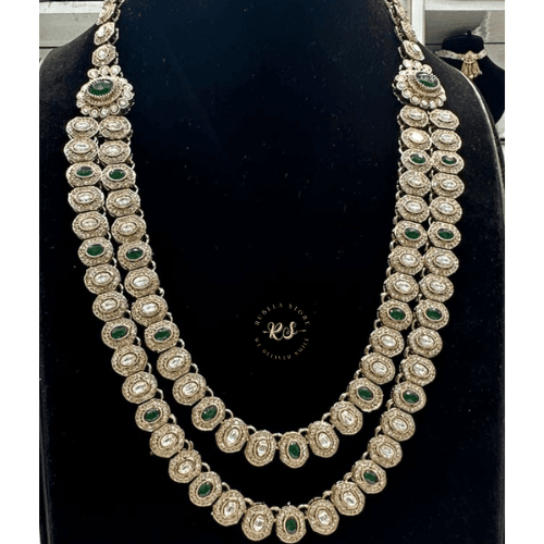 rubela store gold look jewellery best artificial jewellery (11) Real Look Toda Set – Simple Royal Style for Any Function rubela - Image 1
