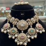 Real Look Pink Mint Mozonite Set for a Fresh Elegant Style