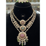 Soft Mint Pink Mozonite Set for a Fresh Pretty Look