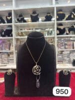 Real Look AD Pendant Set Without Chain Elegant and Premium RUBELA - Image 2