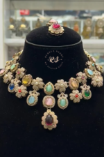 Elegant Moissanite Multi Jewellery Set for a Sparkling Look