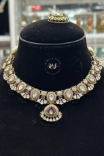 Royal Golden Copper Choker Set for Women