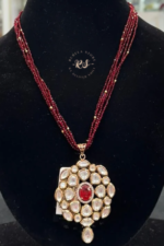 Royal Charm Kundan Pendant Set for Elegant Looks