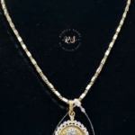 Elegant Diamond Look Pendant Set for a Sparkling Style