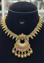 Elegant Real Gold Look Jewellery Set for Women