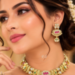 Real Gold Look Jewellery Set for a Royal and Elegant Style