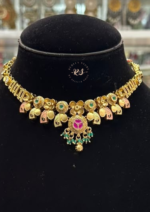 Royal Elegance Real Gold Look Jewellery Set