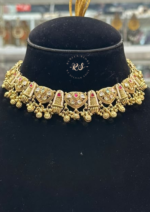 Royal Elegance Real Gold Look Jewellery Set