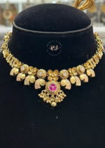 Royal Elegance Real Gold Look Jewellery Set