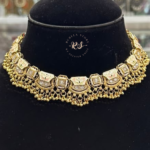 Real Gold Look Meenakari Set for a Colourful Royal Look