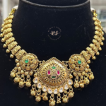 Elegant Real Gold Look Jewellery Set for Women
