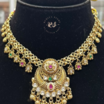 Elegant Real Gold Look Jewellery Set for Women