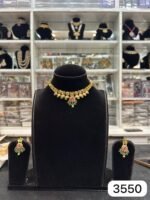 Royal Elegance Real Gold Look Jewellery Set - Image 2