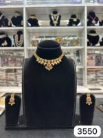 Royal Elegance Real Gold Look Jewellery Set - Image 2